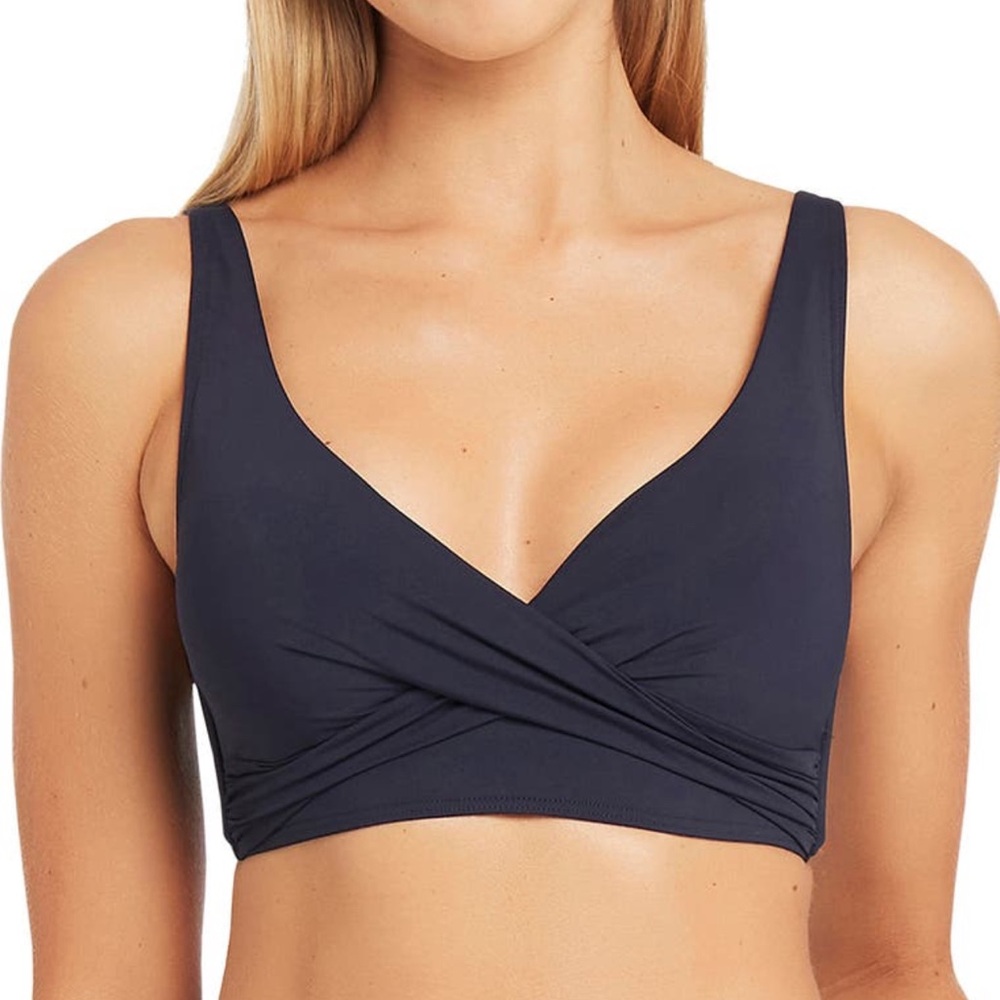 Sea Level Cross front bikini top